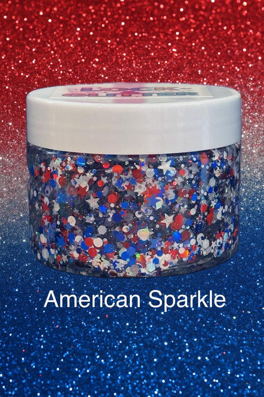 American Sparkle Glitter Hair Gel