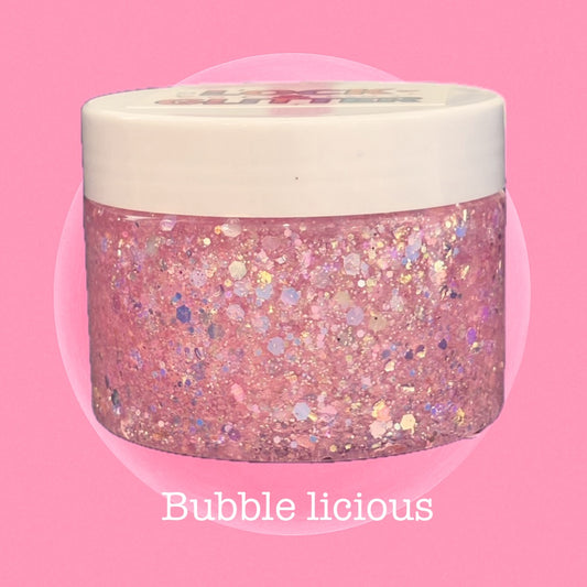 Bubble-Licious Glitter Hair Gel