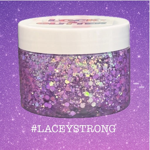 #LACEYSTRONG Glitter Hair Gel